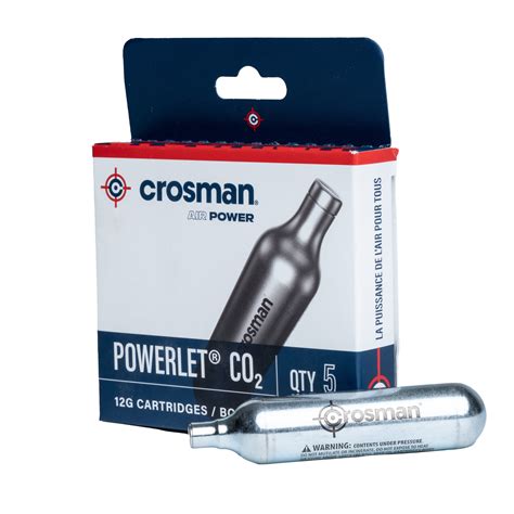 Crosman 12-Gram Powerlet CO2 5ct - Walmart.com