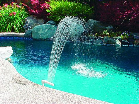 Amazon.com : Poolmaster 54507 Spa and Swimming Pool Waterfall Fountain ...