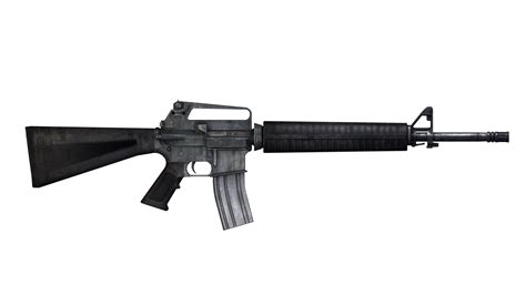 M16 USA assault rifle PNG transparent image download, size: 1920x1080px