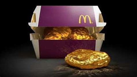 McDonald’s unveils a $1.5K golden chicken McNugget in Japan