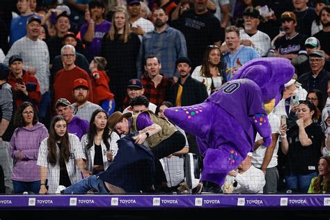 Man Who Tackled Colorado Rockies' Mascot During Game Turns Himself in ...