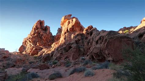 Petroglyphs at Mouse's Tank Trail in Valley of Fire State Park - Cactus ...