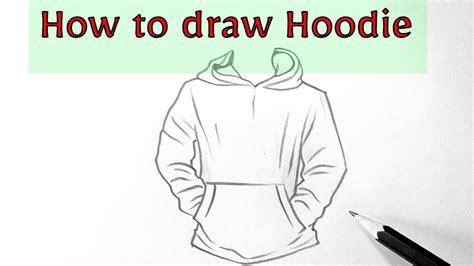 Hoodie Illustration Drawing Engraving Ink Line Art Vector Stock ...