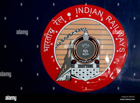 Indian railways logo hi-res stock photography and images - Alamy