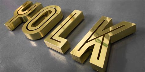 Metal 3D Letters - 3D Sign Makers – Goodwin & Goodwin™ - London Sign ...