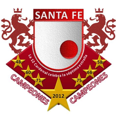 Santa Fe Campeones | Santa fe, Pegatinas imprimibles, Santa fe fútbol