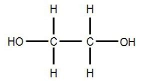 Propylene Glycol Structure