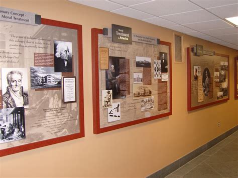 Corporate Interiors, Exhibit Design, Trade Show Displays | History wall ...