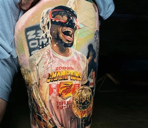 Kawhi Leonard tattoo by Steve Butcher | Photo 28739