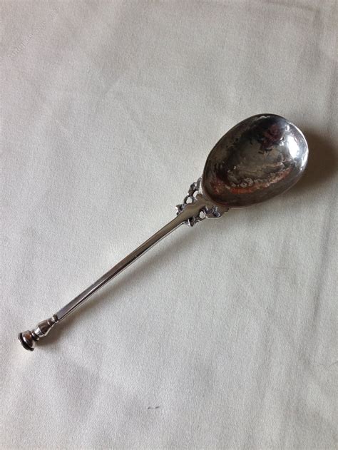 Antiques Atlas - Arts & Crafts Silver Spoon By Amy Sandheim L1938