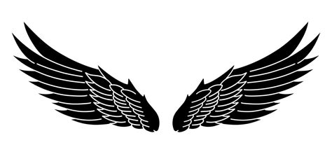 Vector angel wings 15737036 Vector Art at Vecteezy