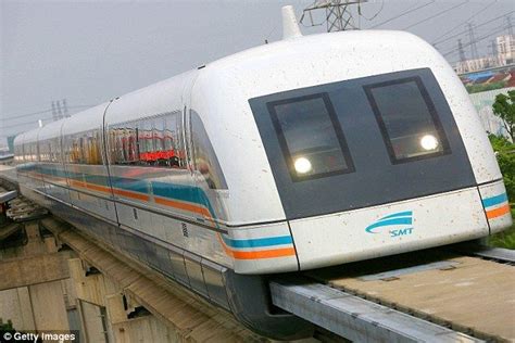 Japanese Maglev 'floating' train hits 375mph druing latest test run ...