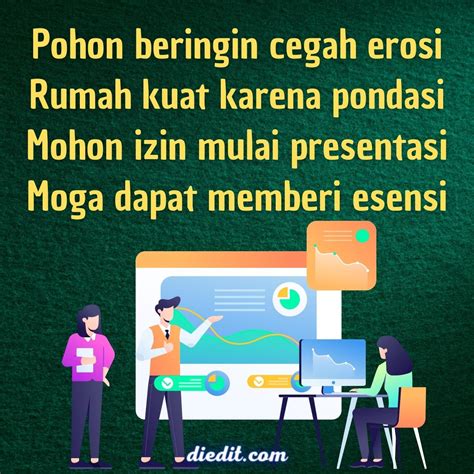 130 Pantun Pembuka Presentasi yang Menarik dan Lucu | diedit.com