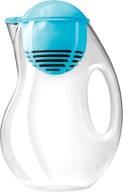 Amazon.com | Bobble Water Jug w/ Filter, 64 oz/2 L, Blue: Pitchers ...