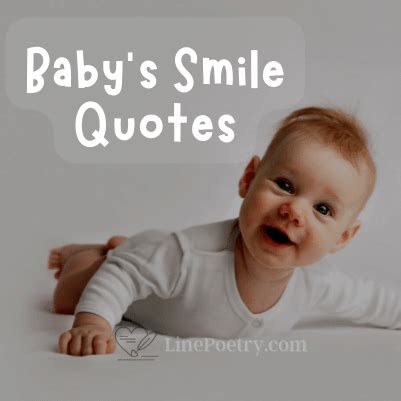 200+ Cute Baby's Smile Quotes To Bring Smile - Linepoetry