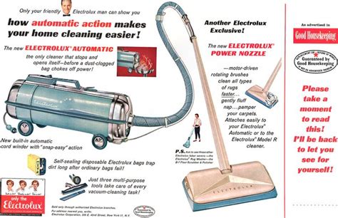 Electrolux Model "G" color....... | Electrolux vacuum, Vintage vacuum ...