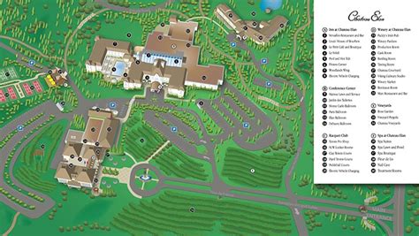 Chateau Elan Winery & Resort Overview Maps | North Pole Design