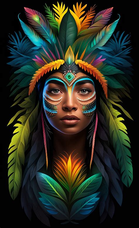 ArtStation - brazilian indigenous 1050 jpg wombo art pack | Artworks