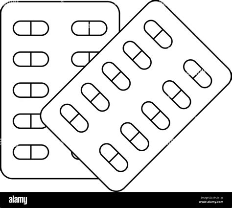 Pill Clipart Black And White