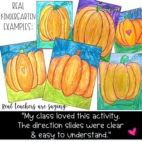 HOWYWOOD KINDERGARTEN!: Pumpkin Directed Drawings!