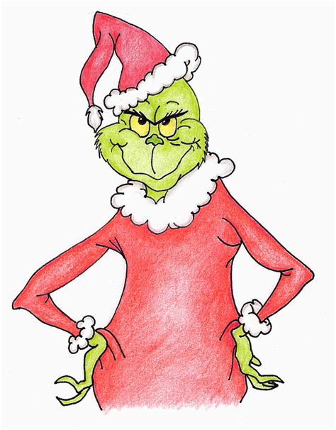 How The Grinch Stole Christmas Drawing at GetDrawings | Free download