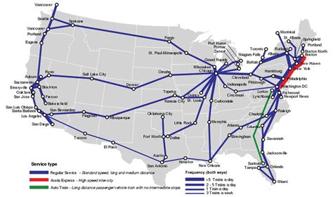 Amtrak Routes Map 2023 Pdf - Image to u