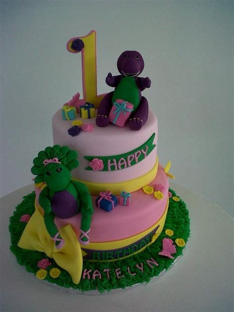 Barney And Baby Bop - CakeCentral.com