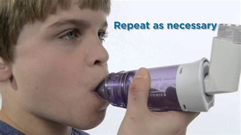 Using Inhaler with Spacer – Health Video Tips