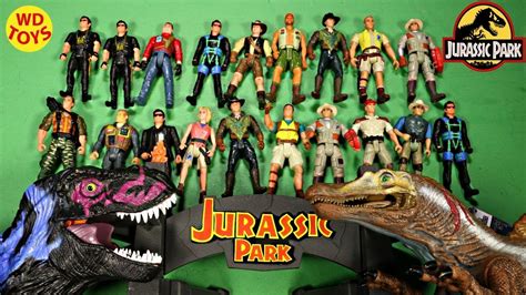 New 20 Jurassic Park Action Figures Including Jurassic World T-Rex Vs ...