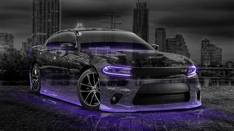 Dodge-Charger-RT-Muscle-Crystal-City-Car-2015-Violet-Neon-3D-HD ...