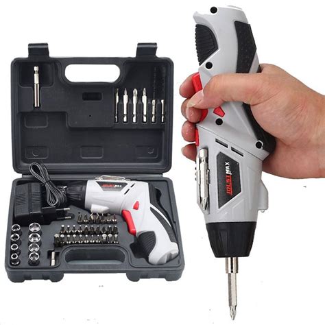 Practical Electric Drill Driver Grinding 45pcs/Set Portable Screwdriver ...