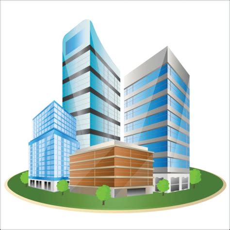 Building clipart business building, Building business building ...