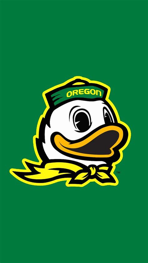 Vibrant Oregon Ducks Football Logo