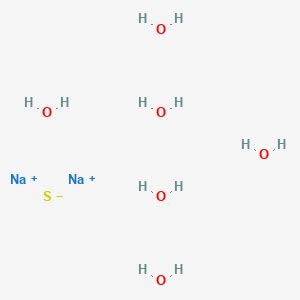 Disodium;sulfide;hexahydrate | H12Na2O6S | CID 159704380 - PubChem