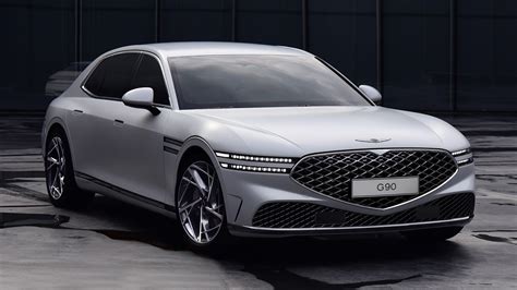 Press Photos Showcase The Enhanced Styling Of The 2022 Genesis G90 ...