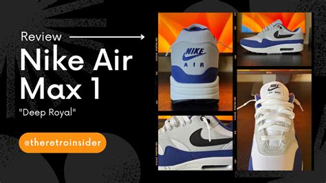 2023 Nike Air Max 1 “Deep Royal” | Review | The Retro Insider