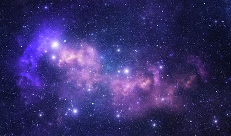 Galaxy Stars Purple