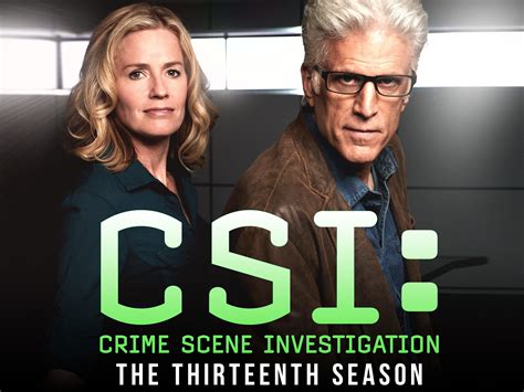 Prime Video: CSI: Crime Scene Investigation - Season 13