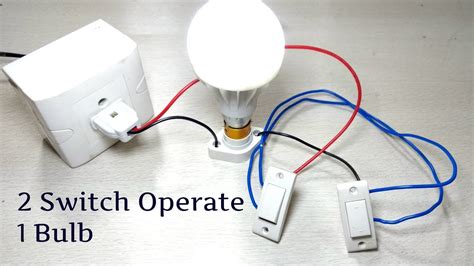 How to install a two way light switch - YouTube