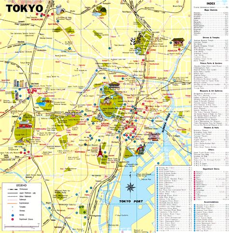 Tokyo Map Tourist Attractions - https://travelquaz.com/tokyo-map-tourist ...