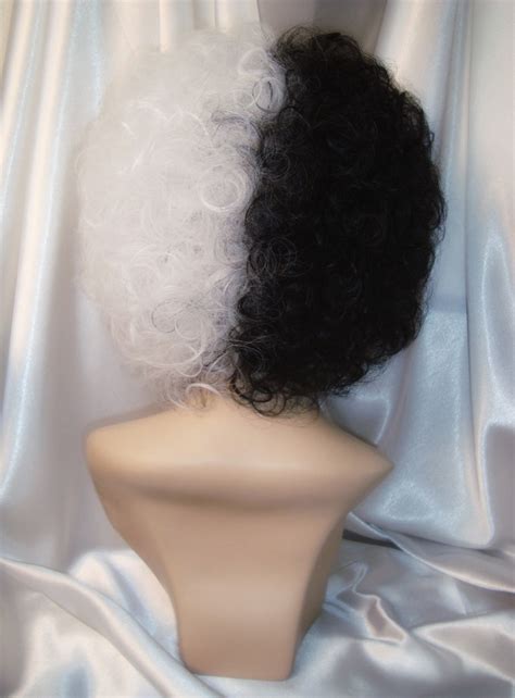 Cruella 2021 Wig Cruella De Vil Wig Emma Stone Cruella Wig - Etsy