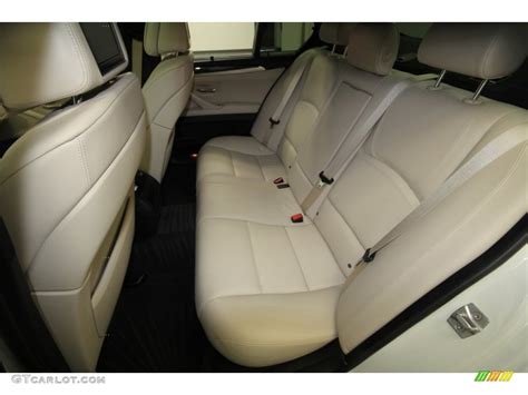 Oyster/Black Interior 2012 BMW 5 Series 550i Sedan Photo #70495271 ...