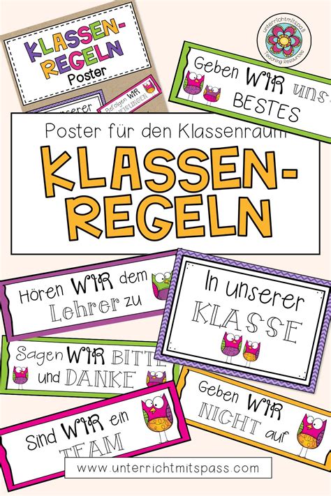 Klassenregeln – Unterrichtsmaterial im Fach Fachübergreifendes ...