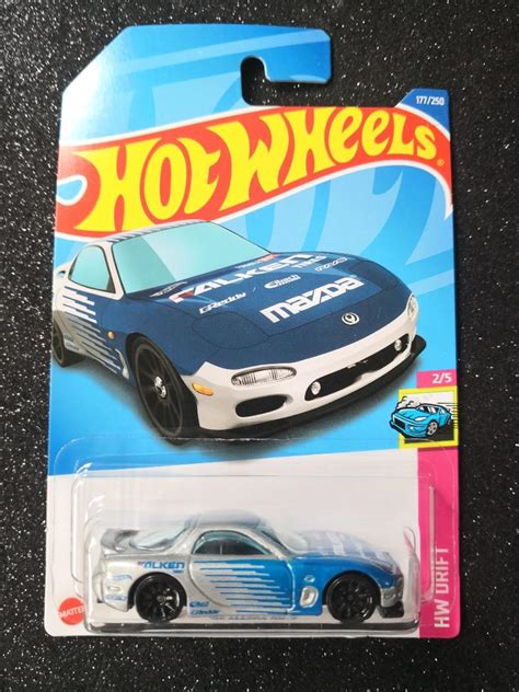 Hot Wheels 2020 Hw Turbo '95 Mazda RX-7, Blue 43/250 ...