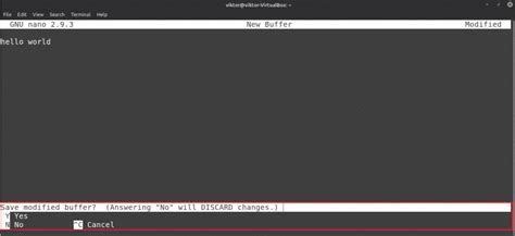 How to Use the GNU Nano Editor – Linux Hint