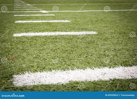 Football Field markings stock photo. Image of horizontal - 69932824