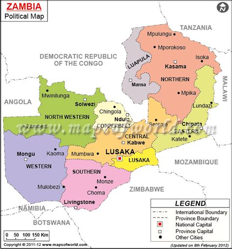 Ndola Map - Zambia