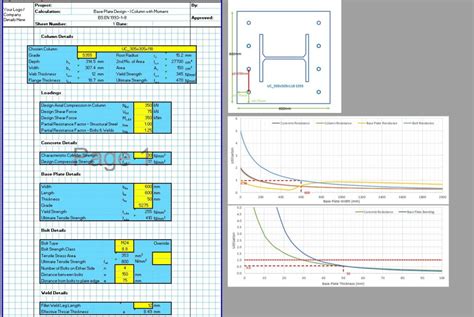 Steel Connection Design Spreadsheet - CivilWeb Spreadsheets