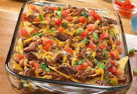 Shredded Beef Nachos Grande | AllFreeSlowCookerRecipes.com