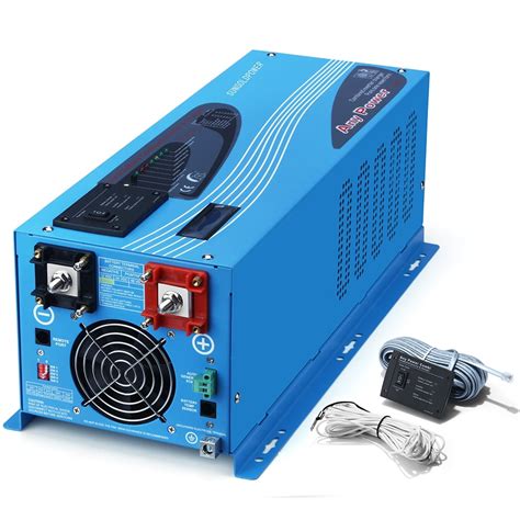 SUNGOLDPOWER 4000W Peak 12000W Pure Sine Wave Power Inverter DC 12V AC ...